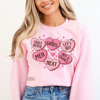 Heart Candy Anti Valentine Notes, Apparel