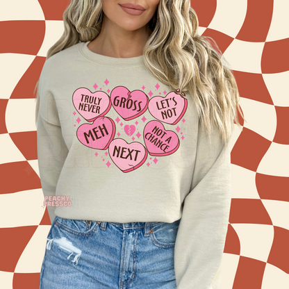 Heart Candy Anti Valentine Notes, Apparel