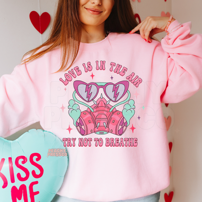 Love Is In The Air Try Not To Breathe, Apparel