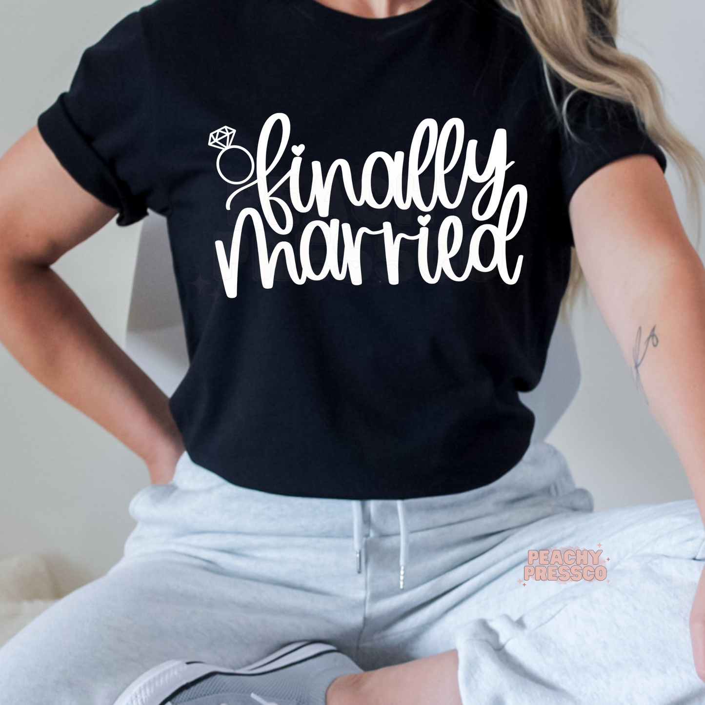 Finally Married MRS, Bride, Wifey Ring Apparel