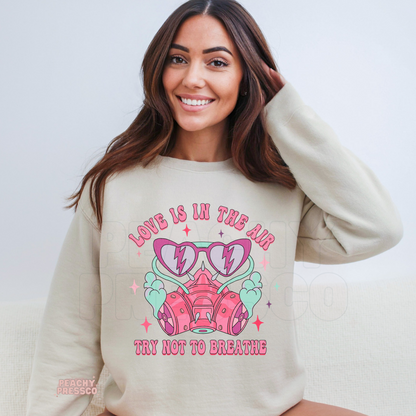 Love Is In The Air Try Not To Breathe, Apparel