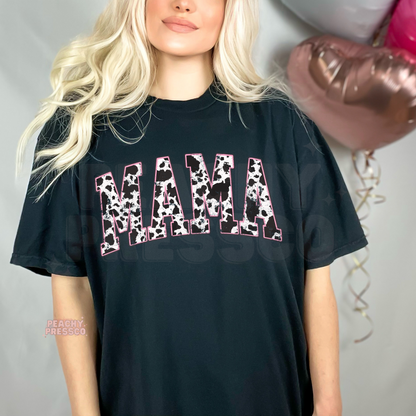 Mama Cow Print Apparel