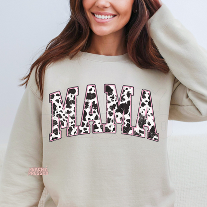 Mama Cow Print Apparel