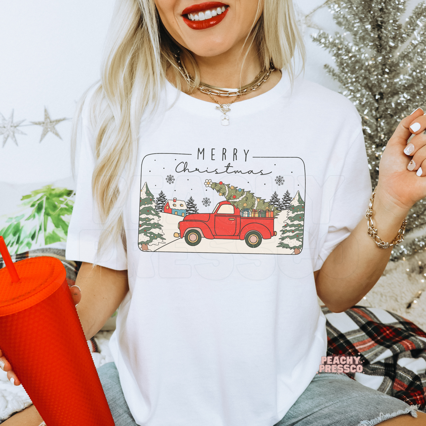 Merry Christmas Truck Apparel