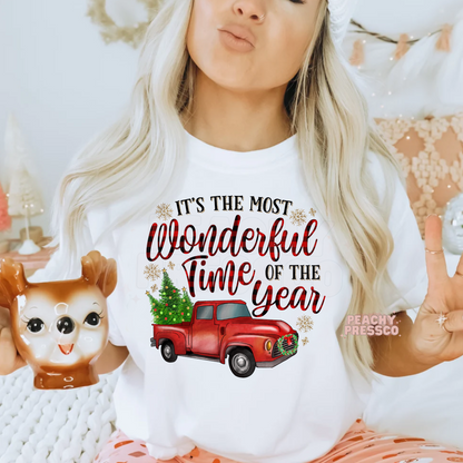 It's The Most Wonderful Time Of The Year Christmas Apparel