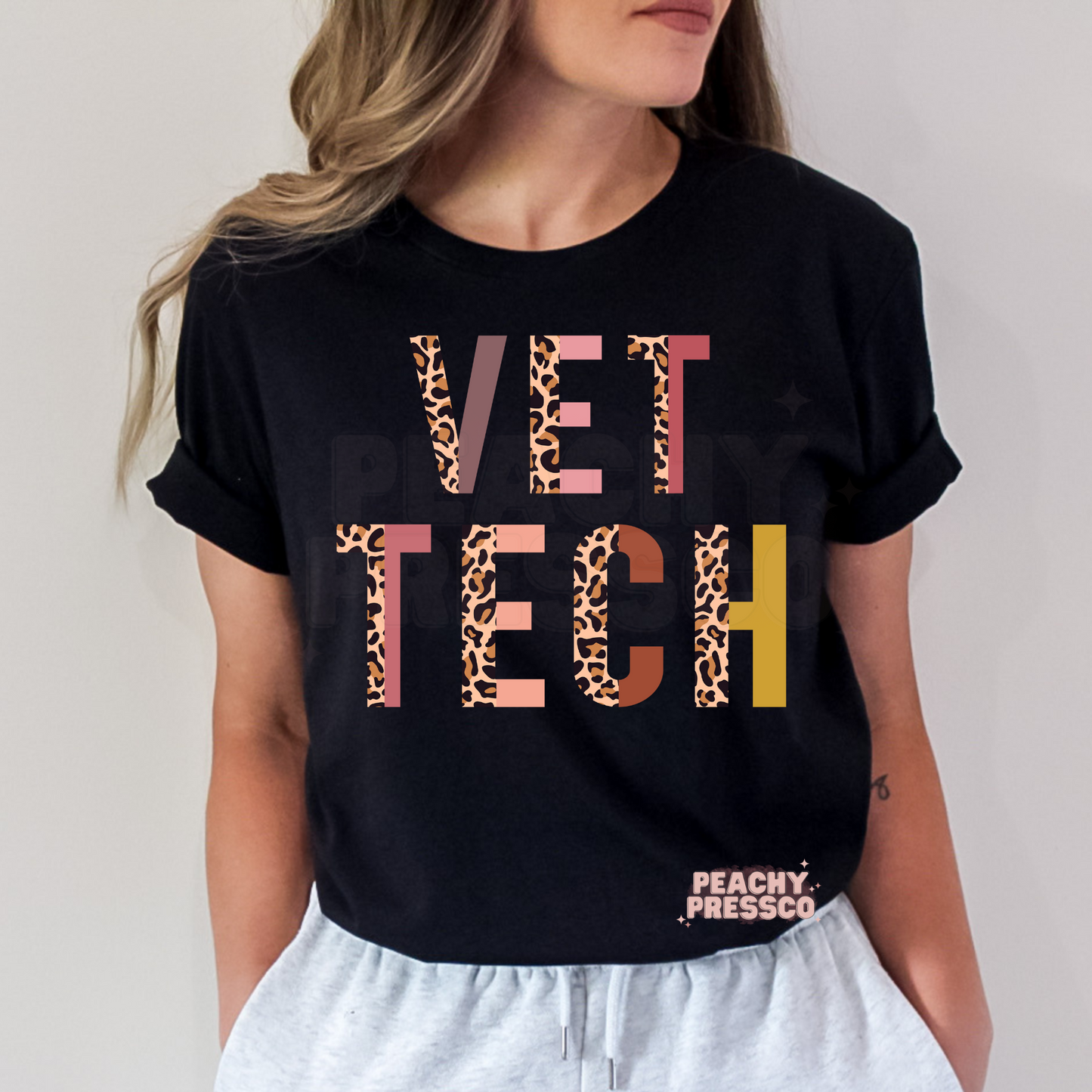 Leopard, Vet Tech Apparel