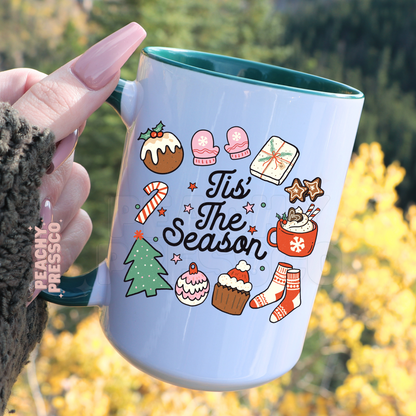 Tis The Season Christmas Ceramic Mug