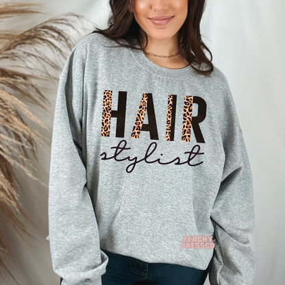 Leopard, Hair Stylist Apparel