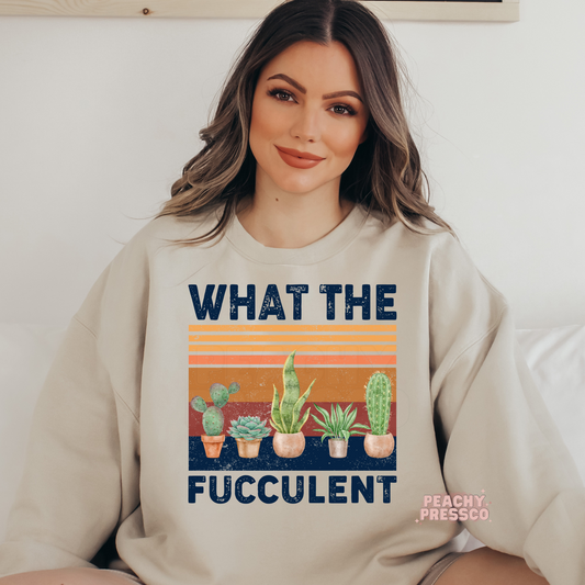 What The Fucculent - Plant Apparel