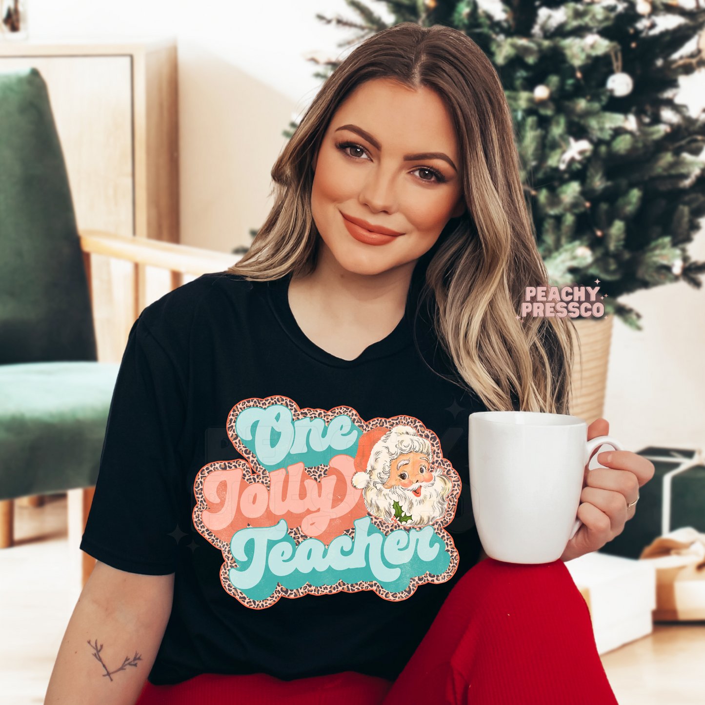 Leopard Jolly Teacher Apparel