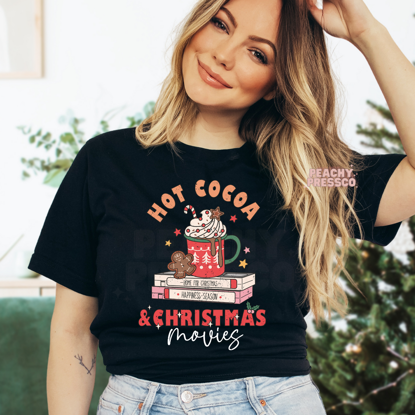 Hot Cocoa & Christmas Movies Apparel