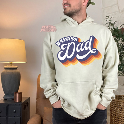 Retro Bad Ass Dad Apparel