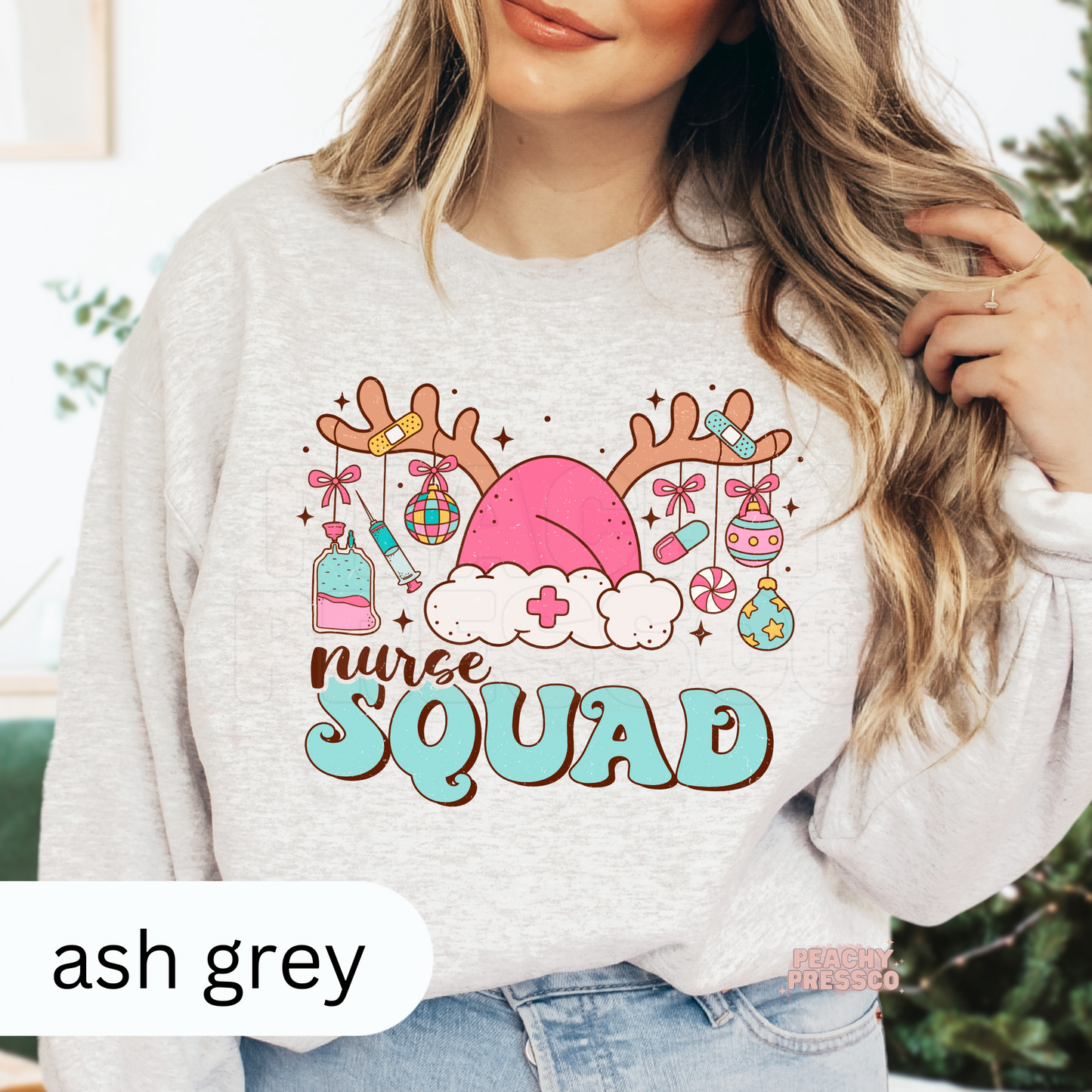 Christmas Nurse Squad Apparel