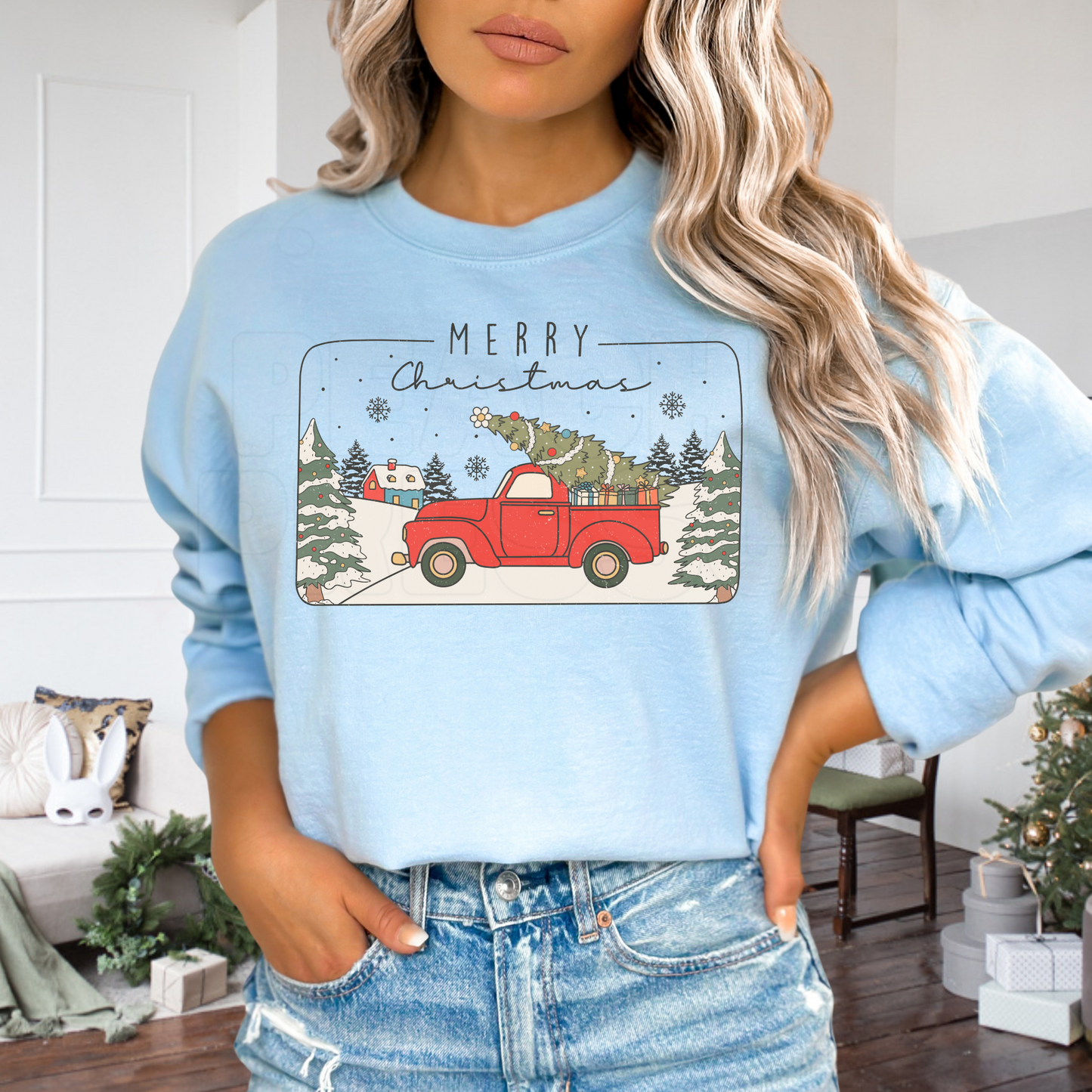 Merry Christmas Truck Apparel