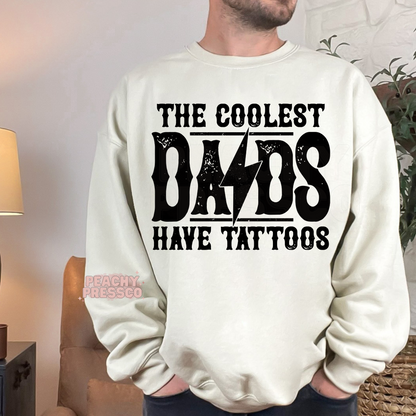 The Coolest Dads Have Tattoos Apparel