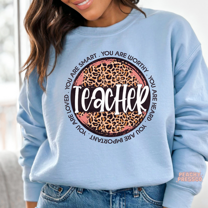 Leopard, Teacher Apparel