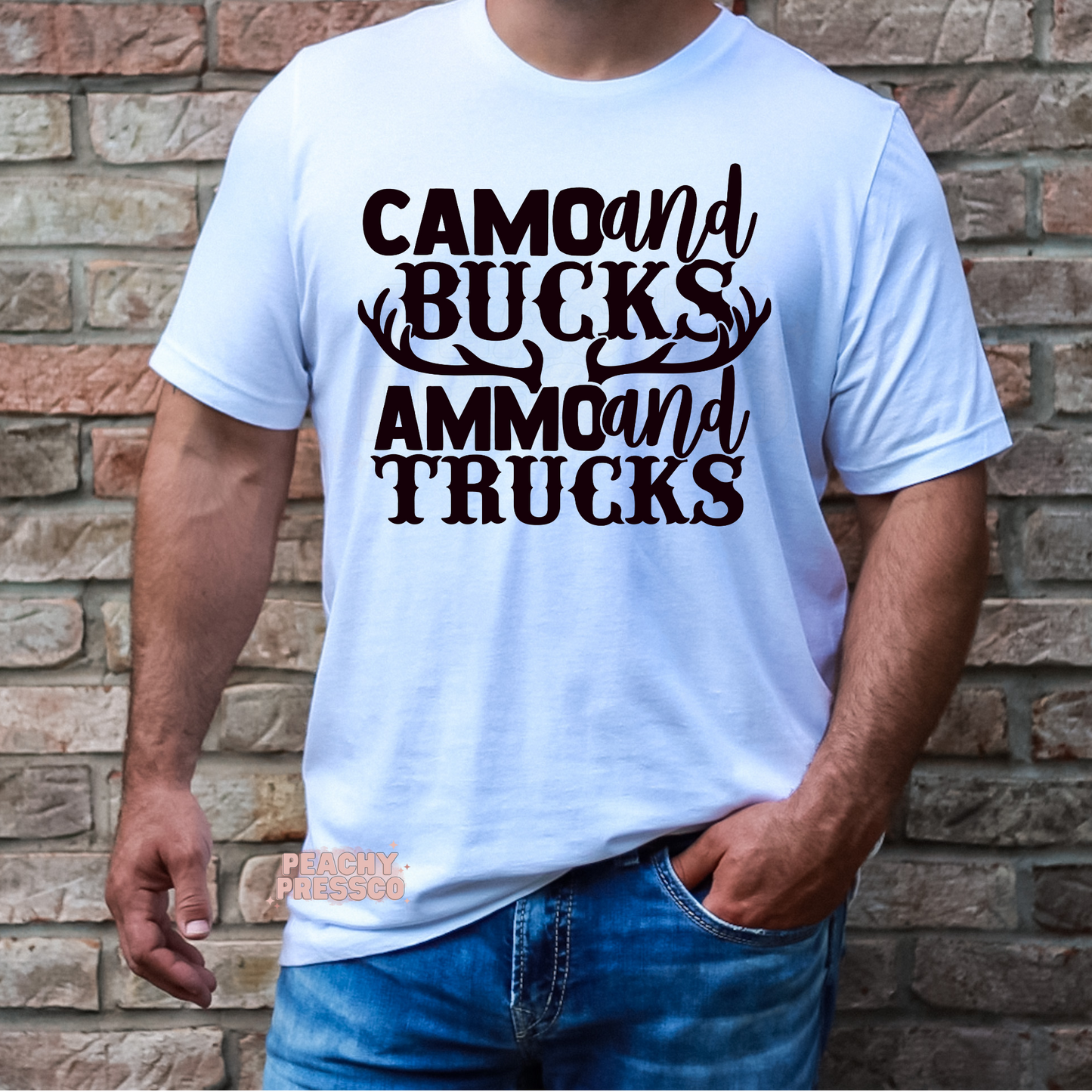 Camo, Bucks, Ammo & Trucks Apparel