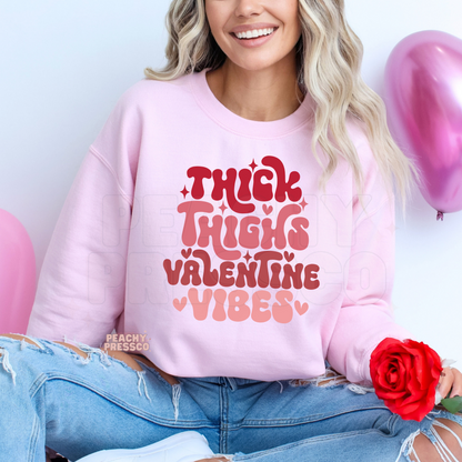 Thick Thighs Valentine Vibes, Apparel