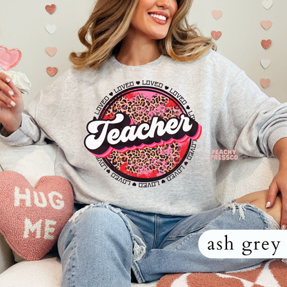 Leopard Loved Teacher, Apparel