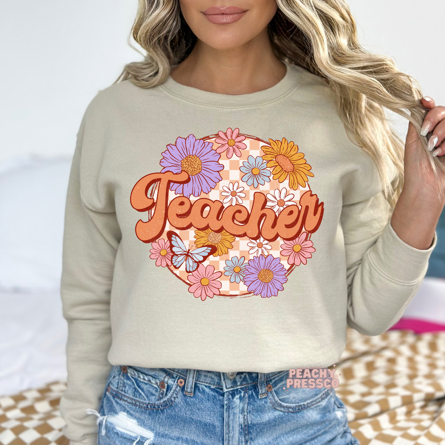 Floral Teacher Apparel