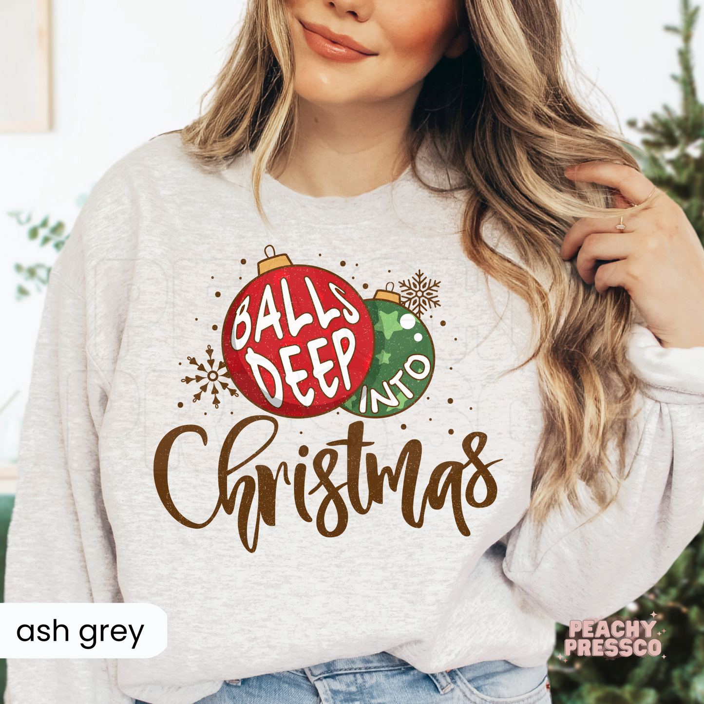 Balls Deep Into Christmas Apparel