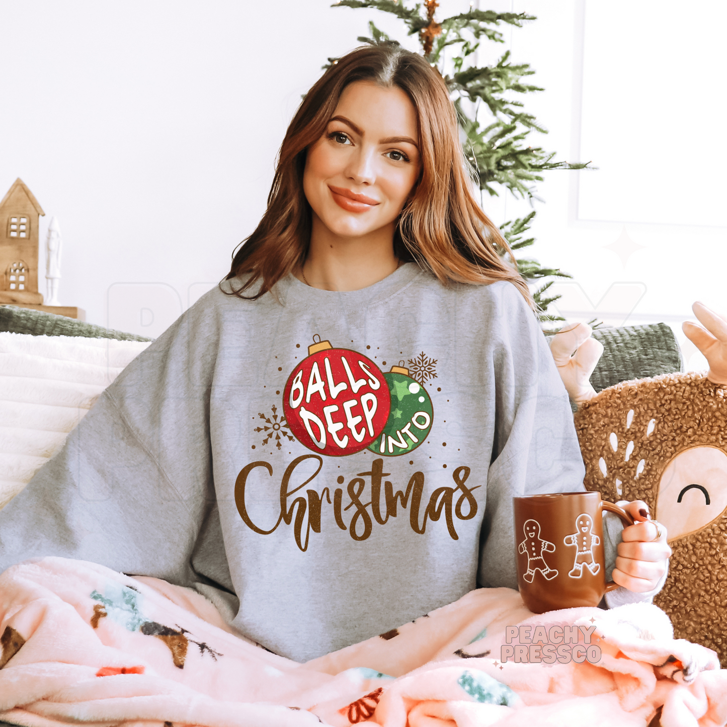 Balls Deep Into Christmas Apparel