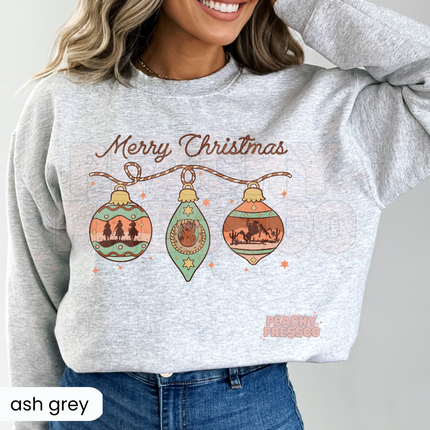 Merry Christmas, Country Ornaments Apparel