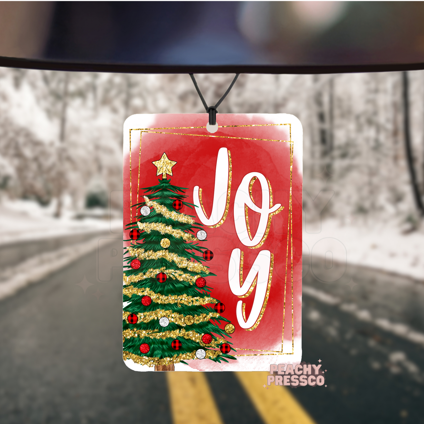 Christmas Joy - Car Air Freshener