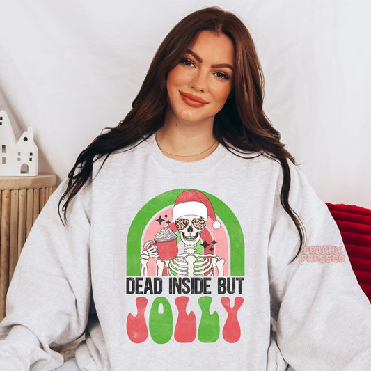 Christmas, Dead But Jolly Skull Apparel