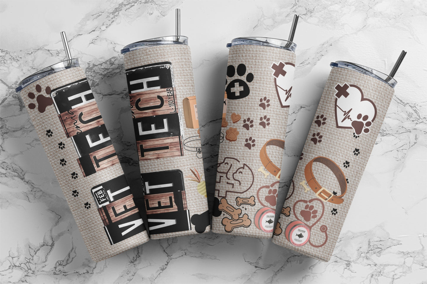 Vet Tech Stainless Steel Tumbler