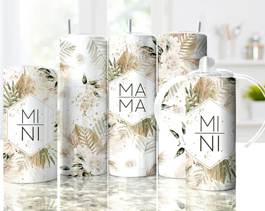 Mama & Mini Modern Boho Stainless Steel Tumbler