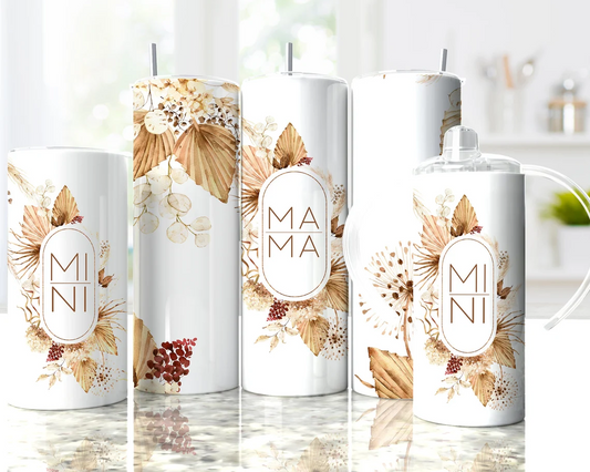 Mama & Mini Boho Stainless Steel Tumbler