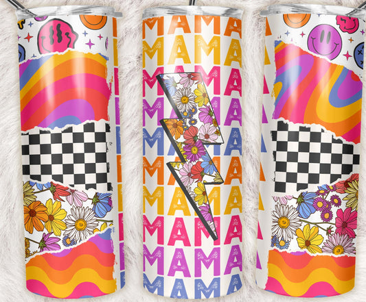 Mama Stack, Groovy Stainless Steel Tumbler