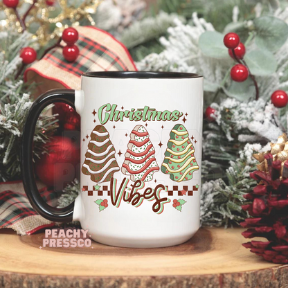 Christmas Vibes Ceramic Mug