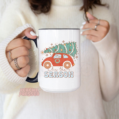 Tis The Season - Christmas Ceramic Mug