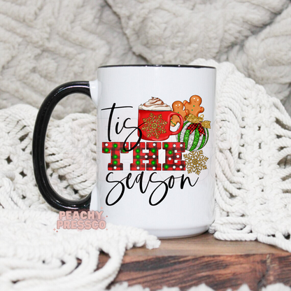 Tis The Season Christmas Ceramic Mug