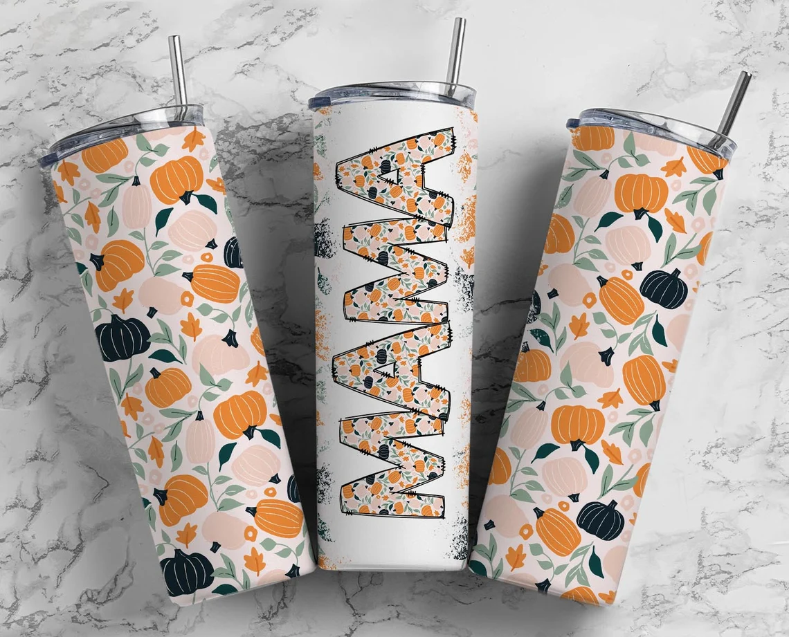 Mama Boho Fall Stainless Steel Tumbler