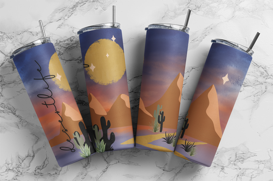 Desert Life Stainless Steel Tumbler