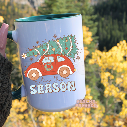 Tis The Season - Christmas Ceramic Mug