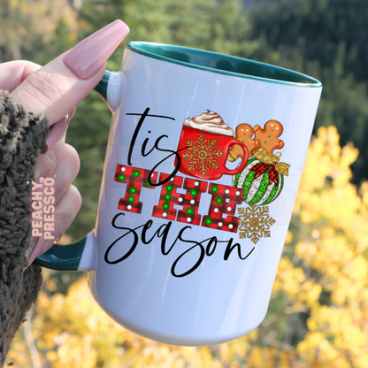 Tis The Season Christmas Ceramic Mug