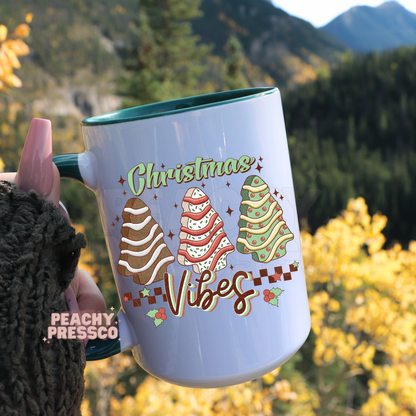 Christmas Vibes Ceramic Mug