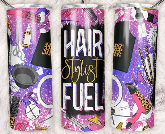 Hair Stylist Fuel Stainless Steel Tumbler