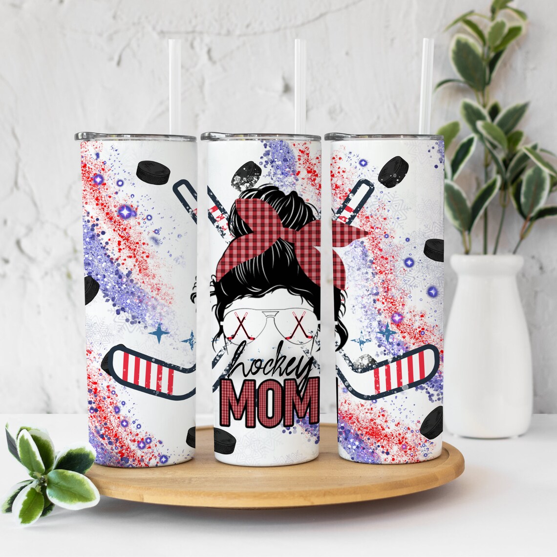 Hockey Mom Stainless Steel Tumbler