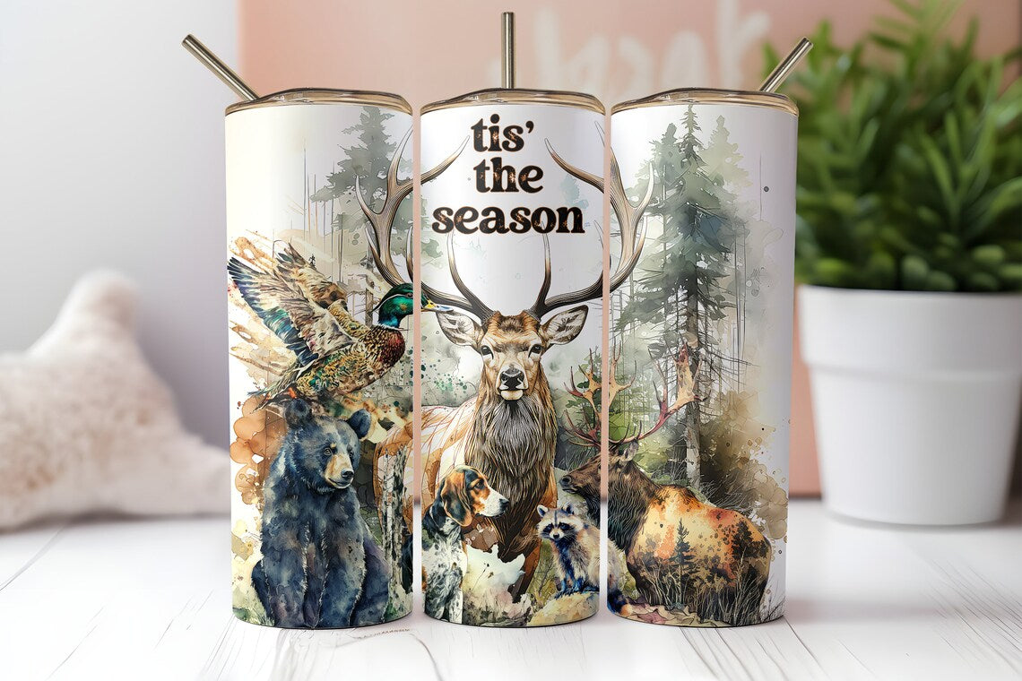 Tis The Hunting Season Stainless Steel Tumbler