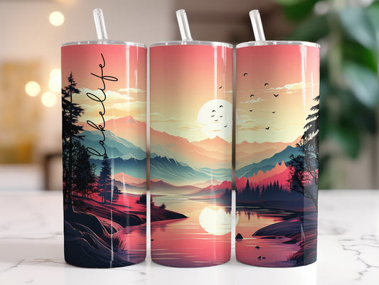 Lake Life Stainless Steel Tumbler