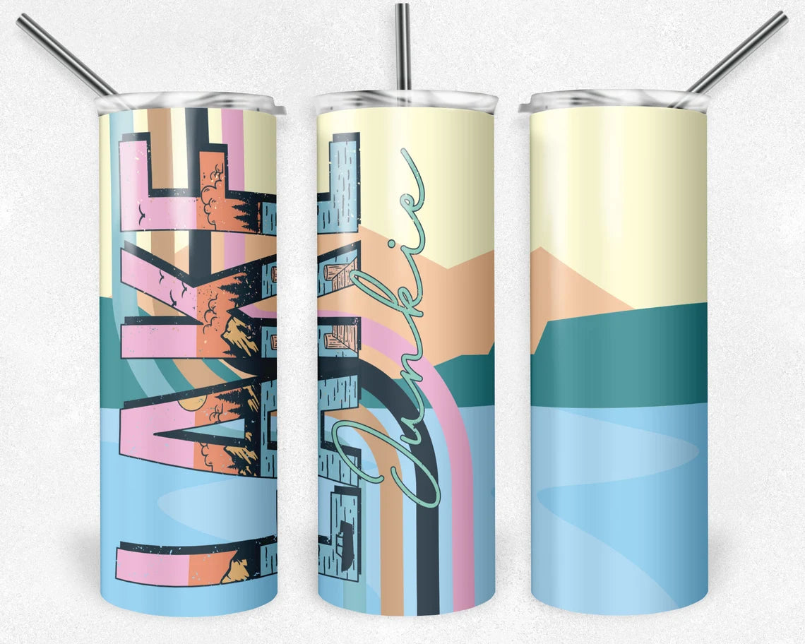 Lake Junkie Stainless Steel Tumbler