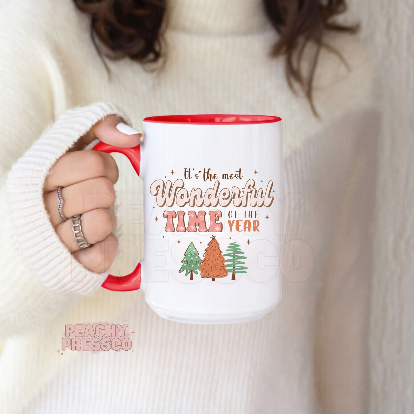 It's The Most Wonderful Time Of The Year - Christmas Ceramic Mug