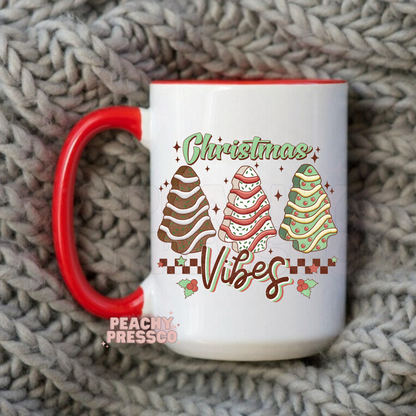 Christmas Vibes Ceramic Mug