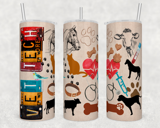 Vet Tech Stainless Steel Tumbler