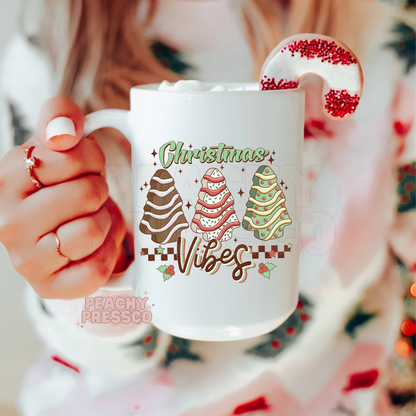 Christmas Vibes Ceramic Mug